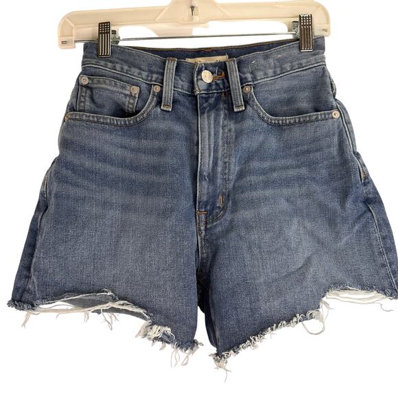 Madewell The MomJean Short Cut Off Shorts Size 24 - Picture 1 of 7